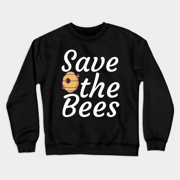 Save the bees Crewneck Sweatshirt by maxcode